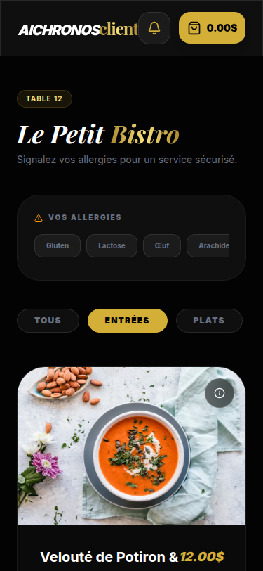 Appel Serveur